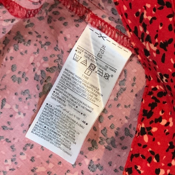 Old Navy Floral MIDI Skirt SZ XL - Picture 3 of 5